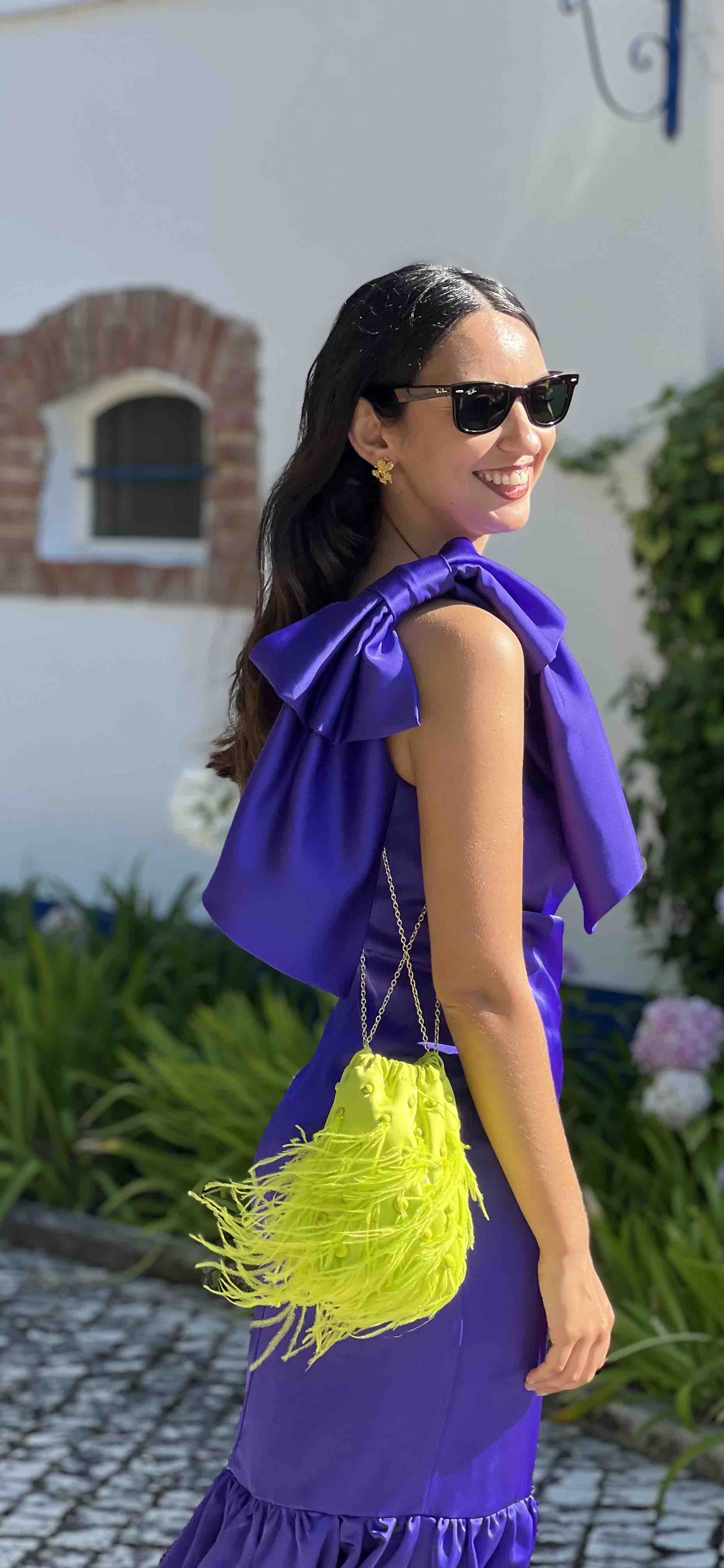 Vestido morado Aryentto — foto 2 de 3