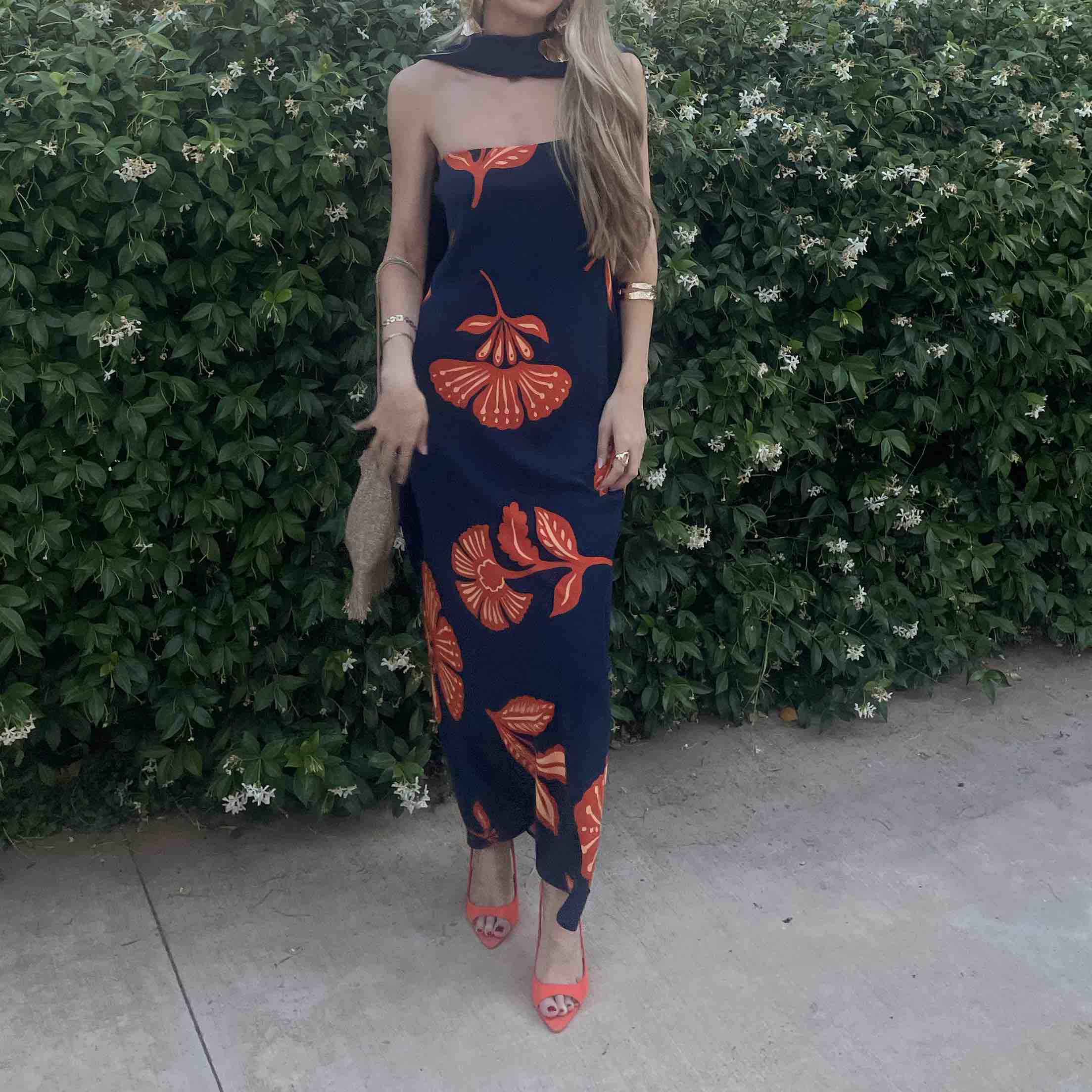 vestido palabra de honor estampado Lady Pipa — foto 1 de 3