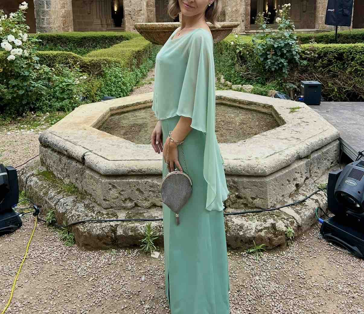 Conjunto de boda: vestido y chal a juego Valerie Moreau — foto 3 de 5