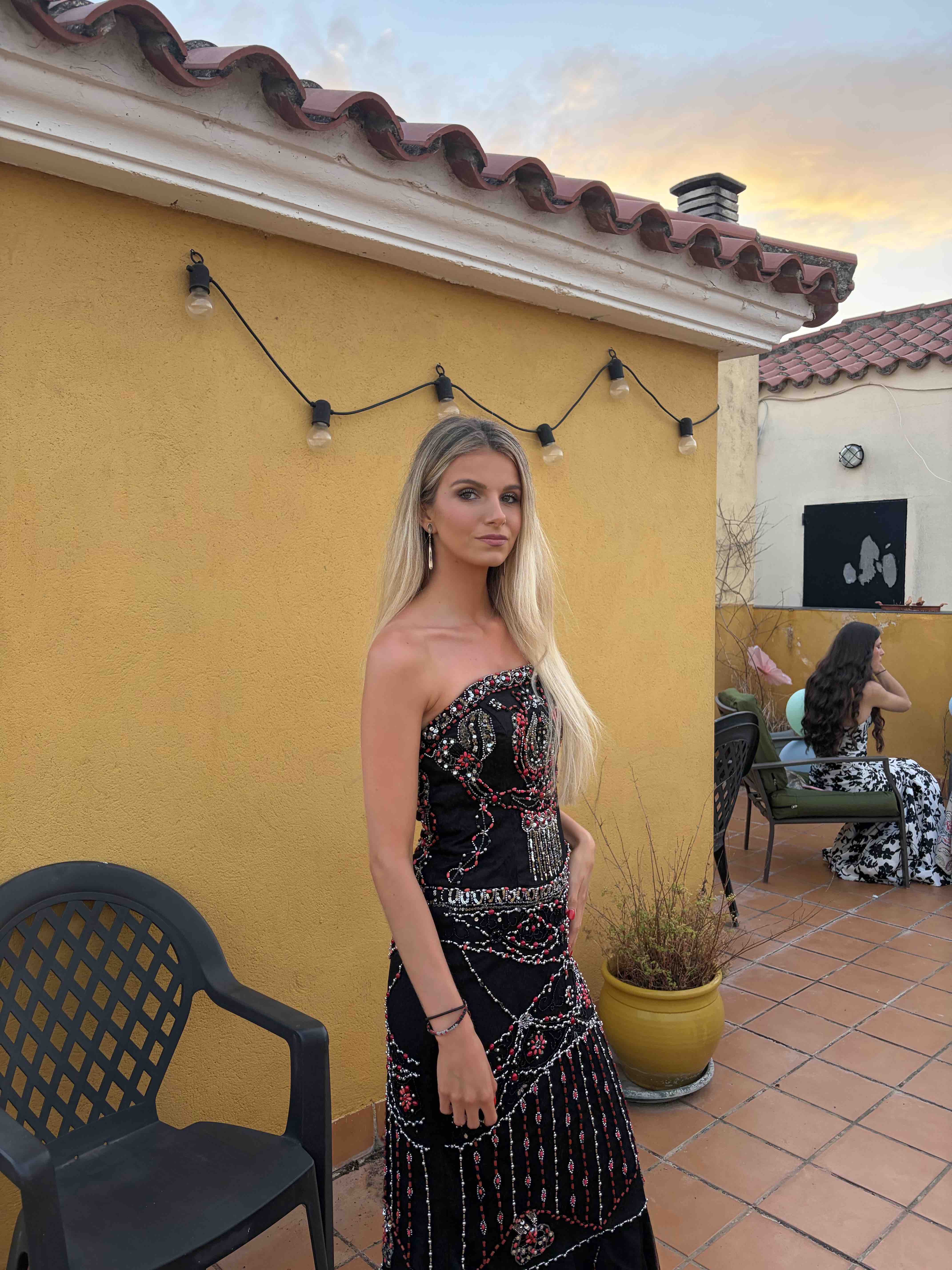 vestido abalorios vintage — foto 1 de 5