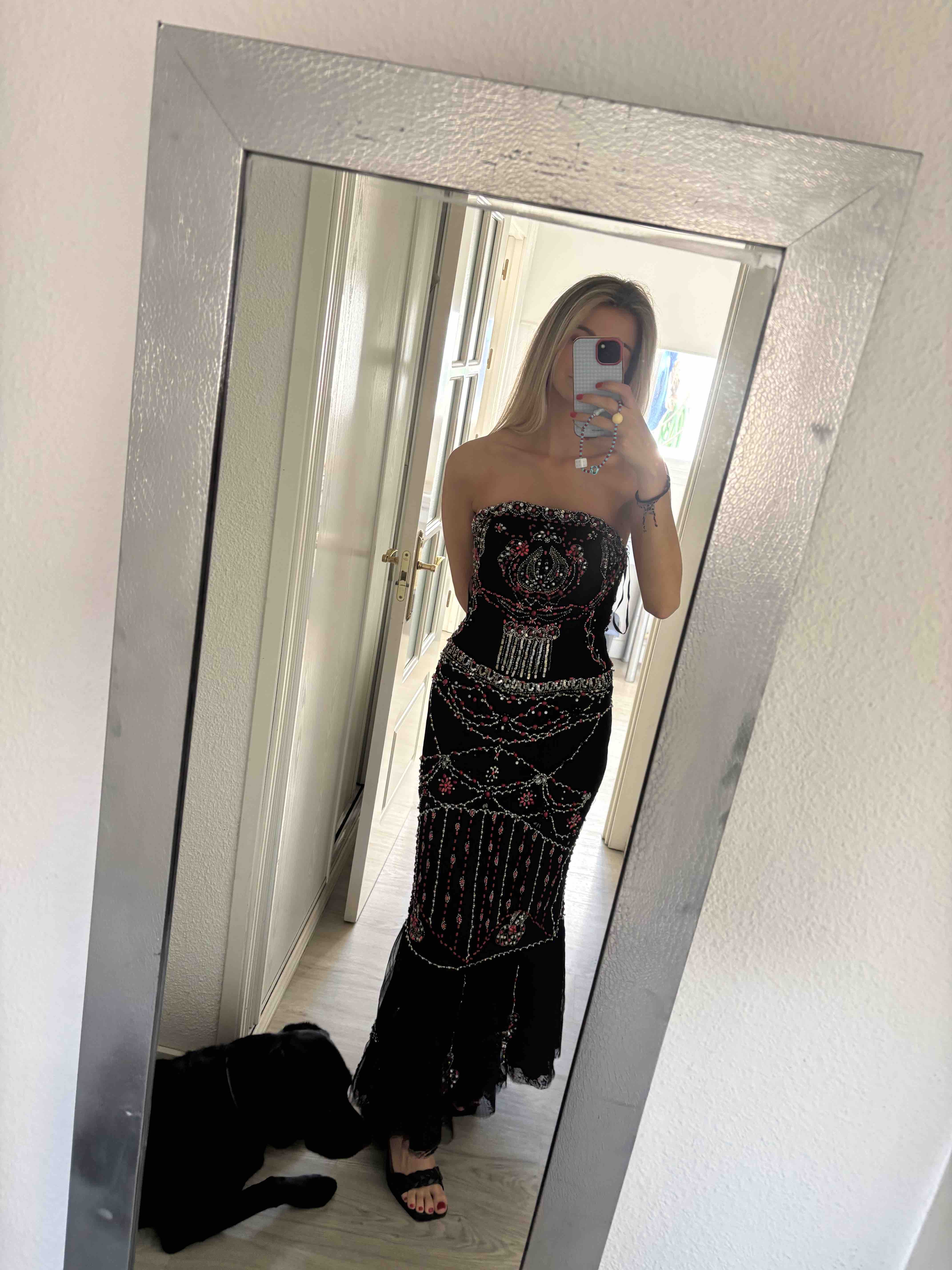 vestido abalorios vintage — foto 3 de 5