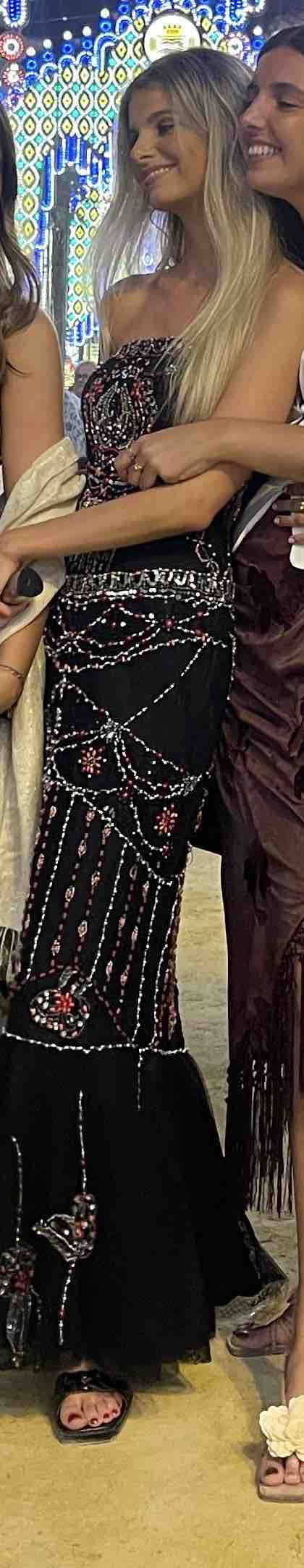 vestido abalorios vintage — foto 4 de 5