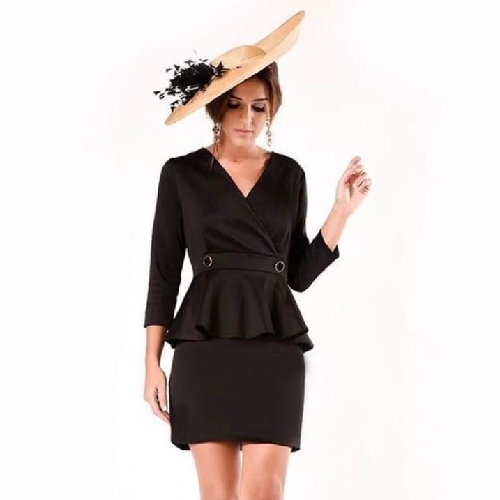 Vestido Corte peplum Oh My Looks — foto 2 de 4