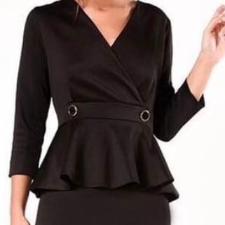 Vestido Corte peplum Oh My Looks — foto 4 de 4