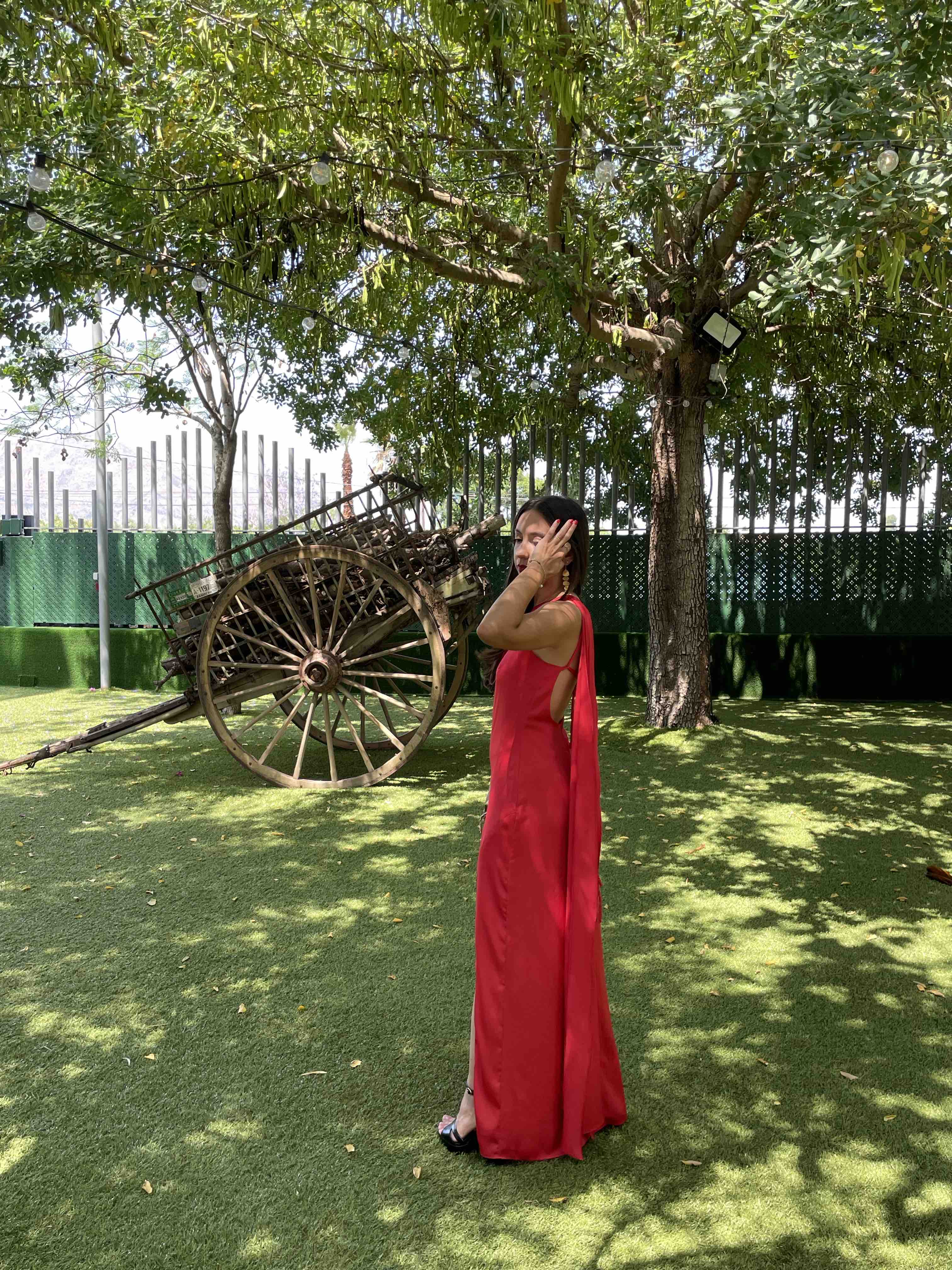 Vestido rojo Miphai — foto 3 de 3