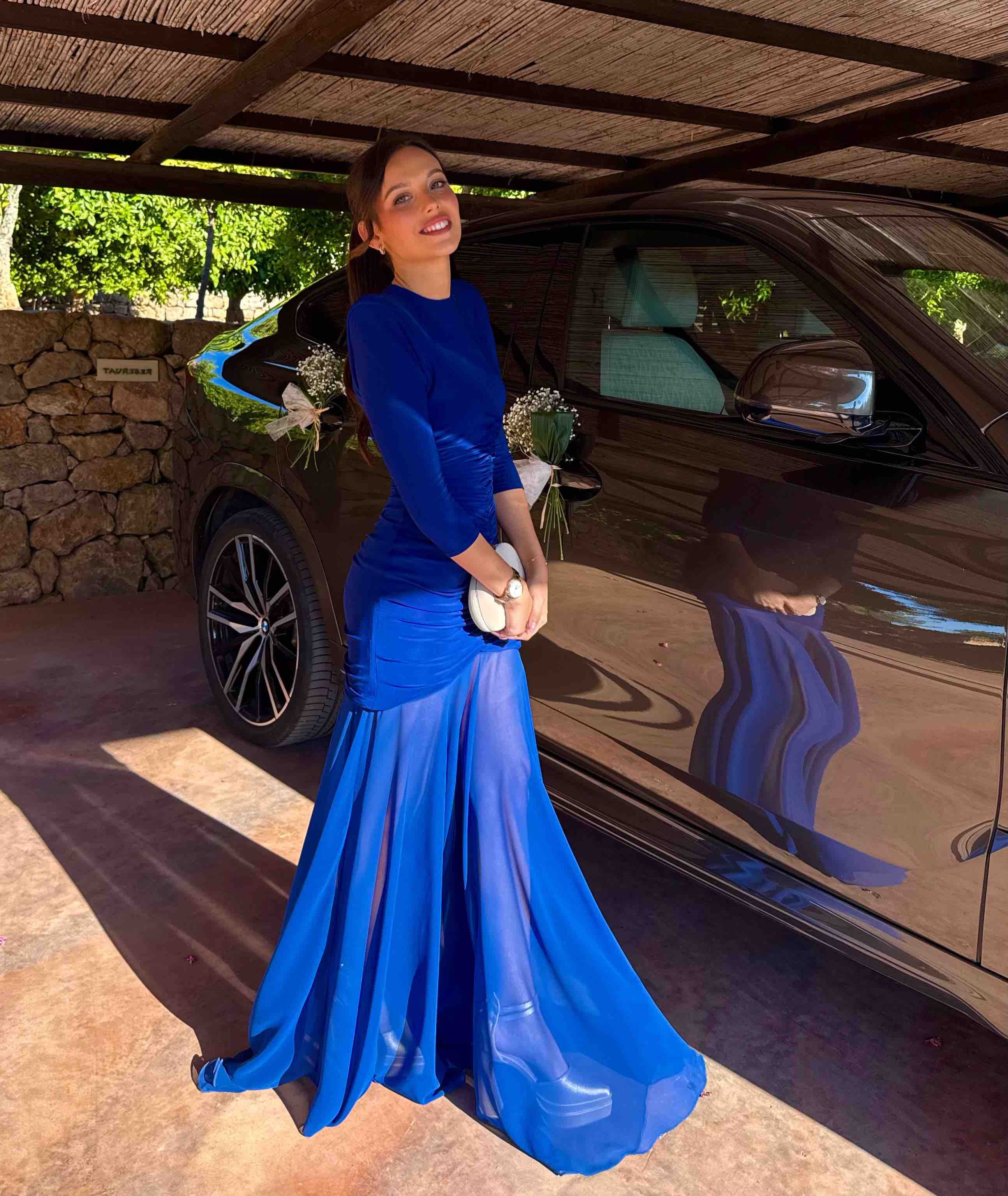 Vestido Azul Eléctrico Adorie — foto 1 de 2