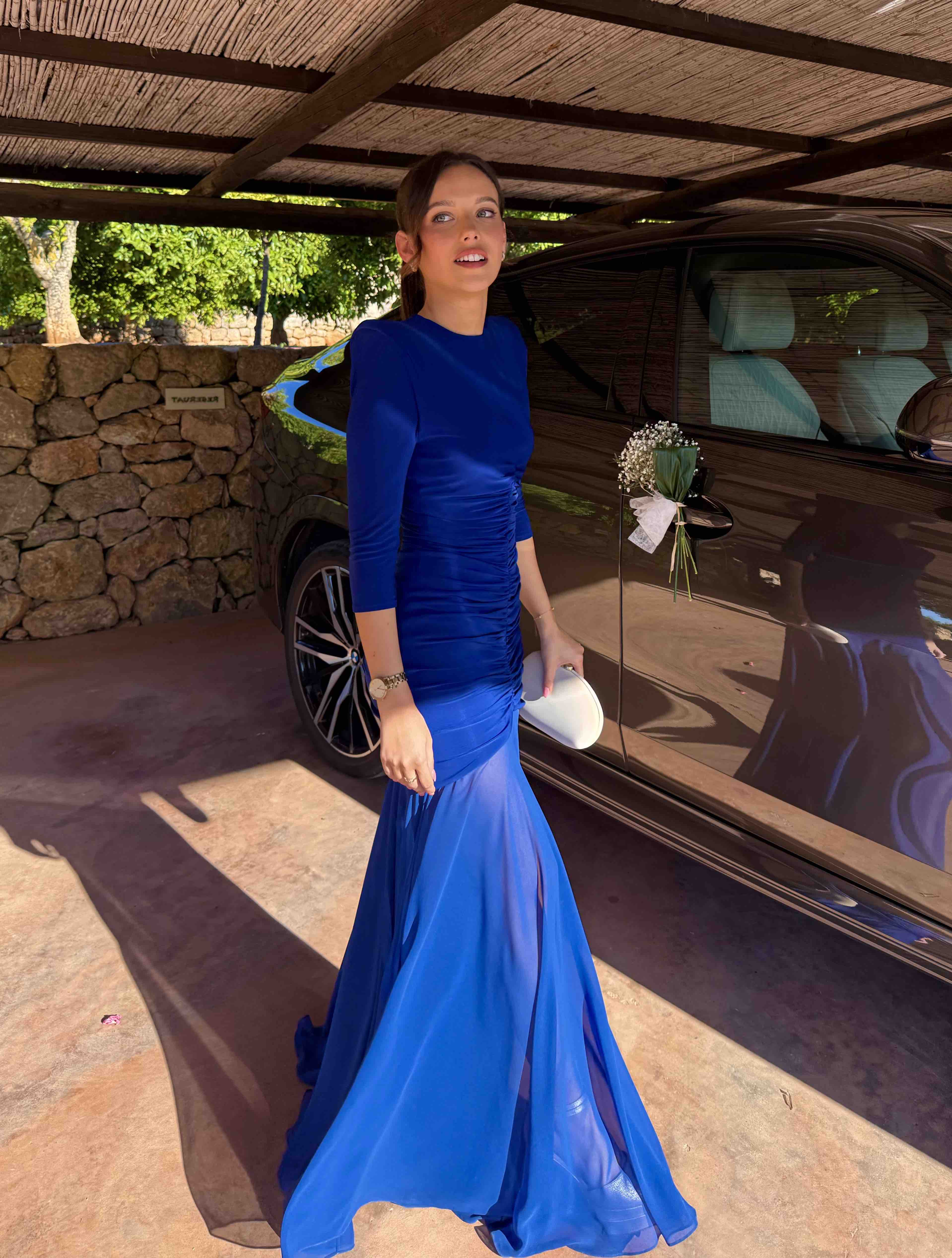 Vestido Azul Eléctrico Adorie — foto 2 de 2