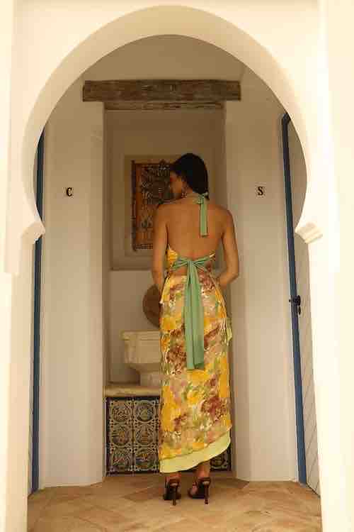 Vestido amarillo Claw The Label — foto 3 de 6