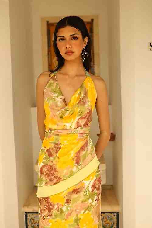 Vestido amarillo Claw The Label — foto 6 de 6