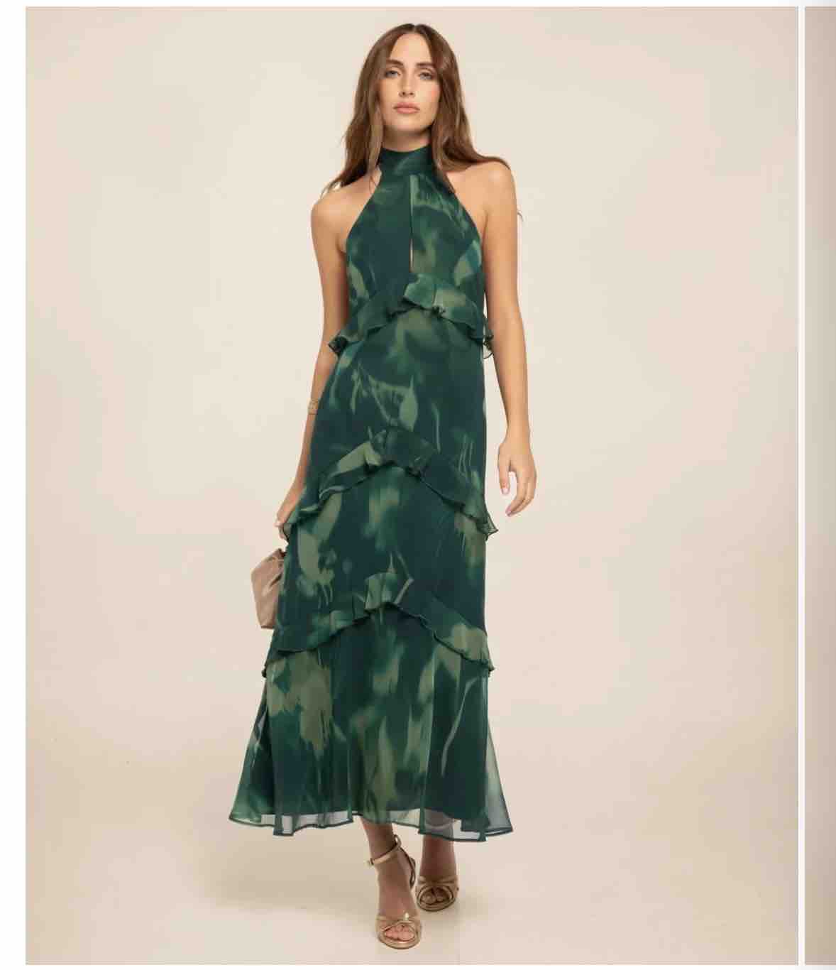 Vestido verde the are — foto 1 de 2
