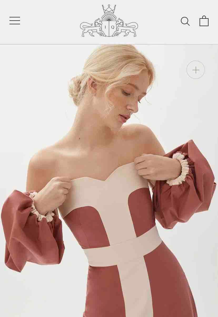 Vestido Inés Domecq The IQ Collection — foto 2 de 2