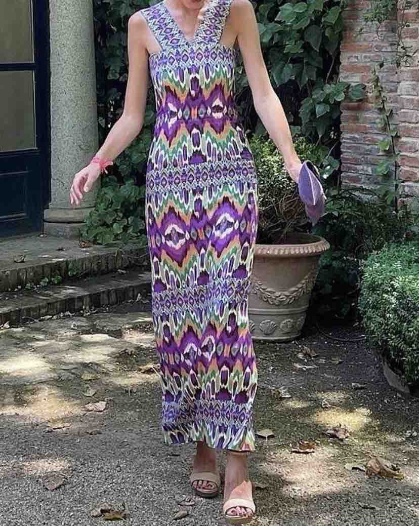 Vestido estampado anaika — foto 1 de 3