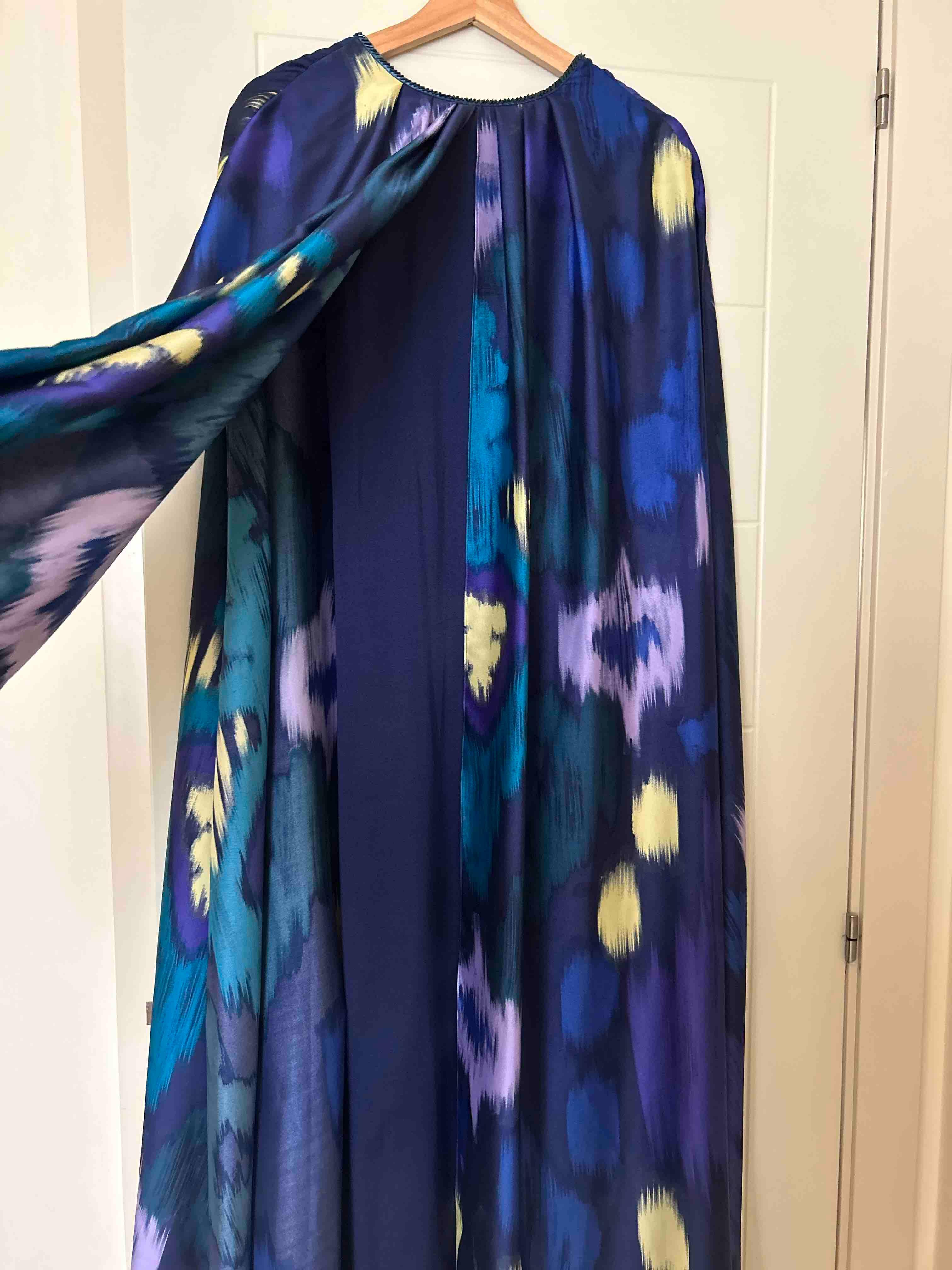 Vestido midi de seda Purificación García — foto 3 de 5