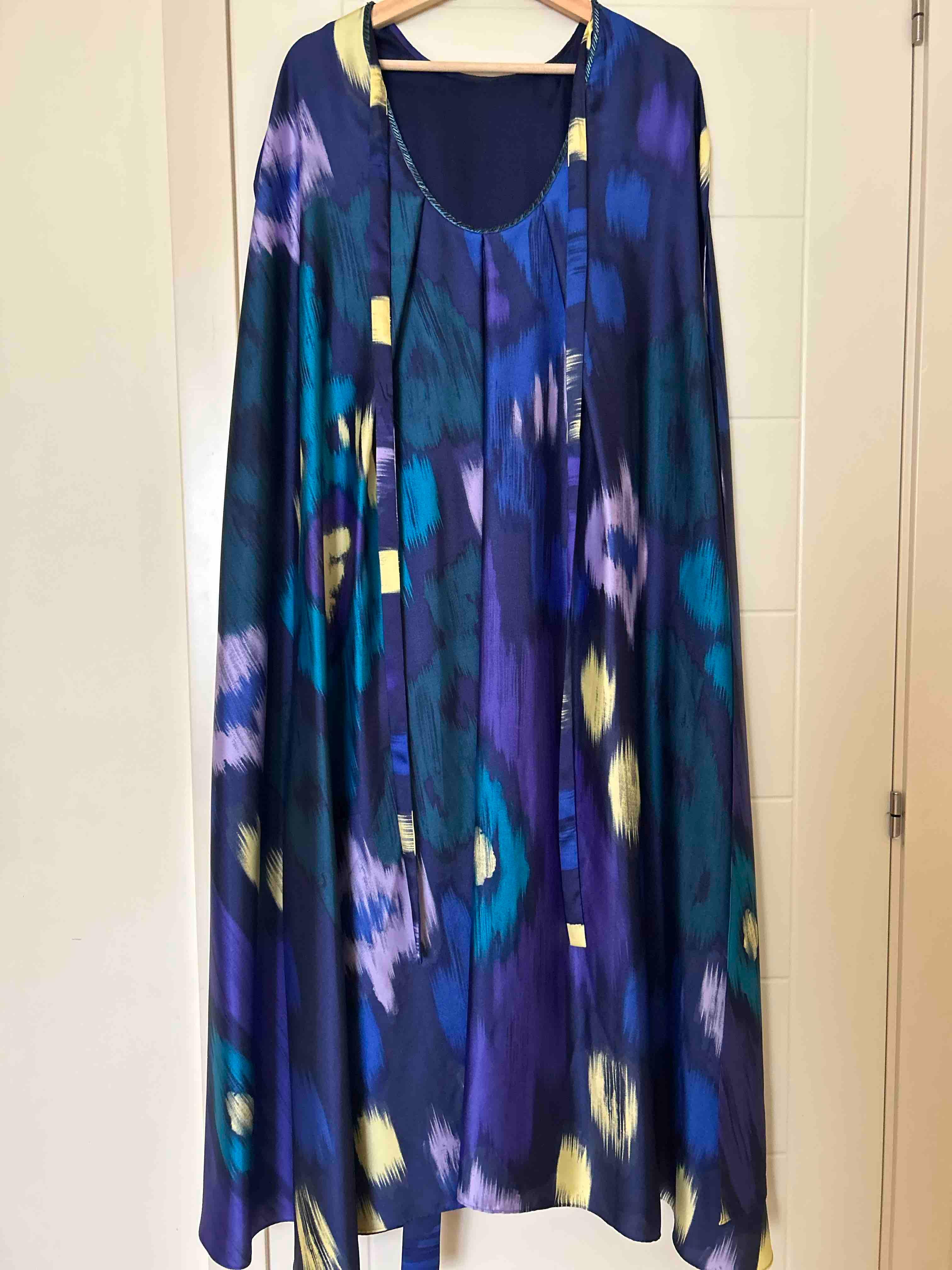 Vestido midi de seda Purificación García — foto 2 de 5