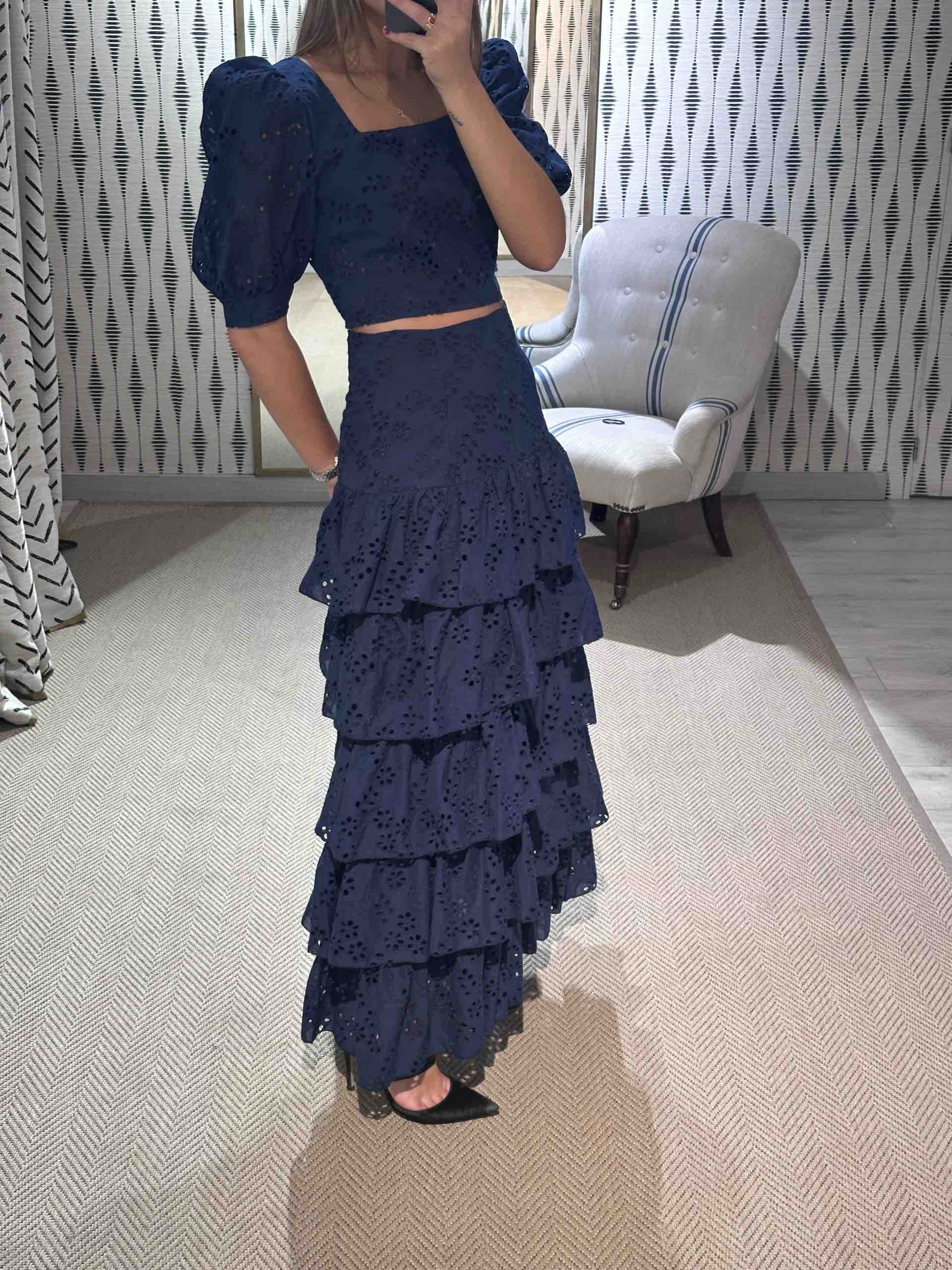 Conjunto real azul marino Inma Camacho — foto 2 de 2