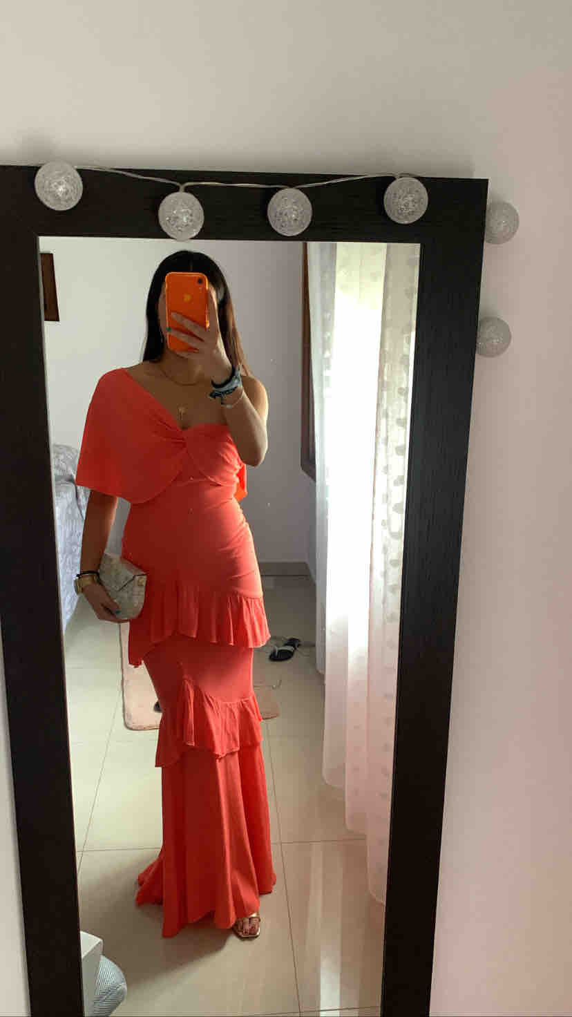 Vestido Dew&Corch coral Dew & Corch — foto 1 de 3