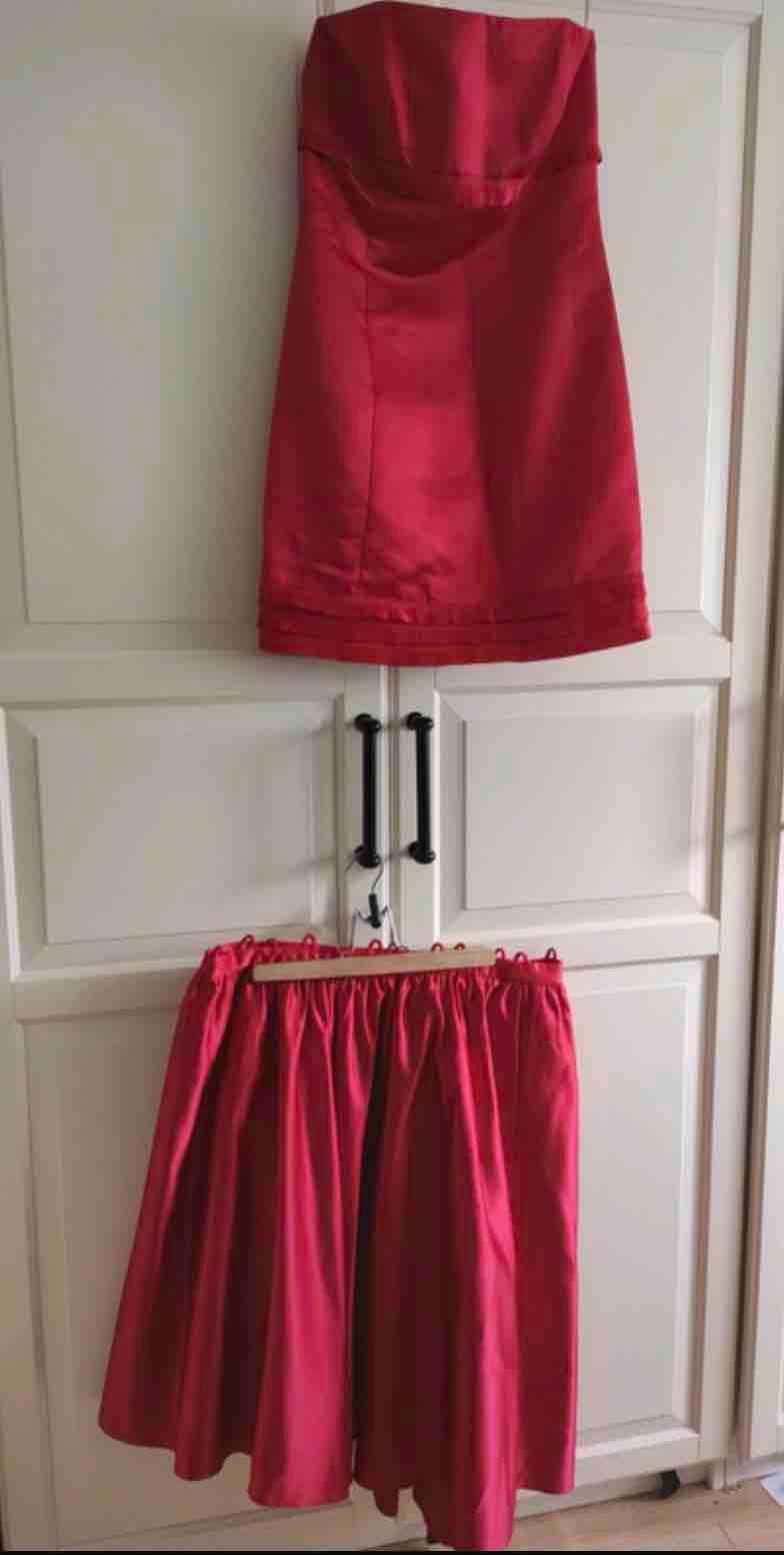 Vestido rojo desmontable Easy Wear — foto 3 de 6