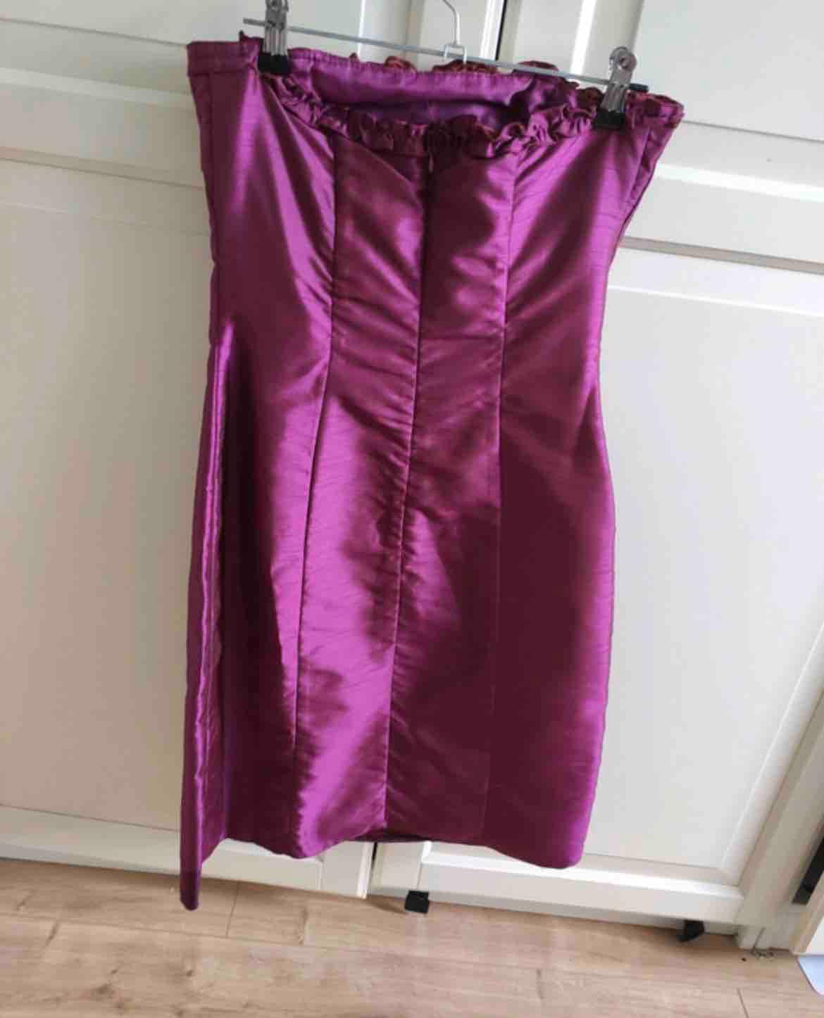 Vestido tornasol con estola El Corte Inglés — foto 3 de 5