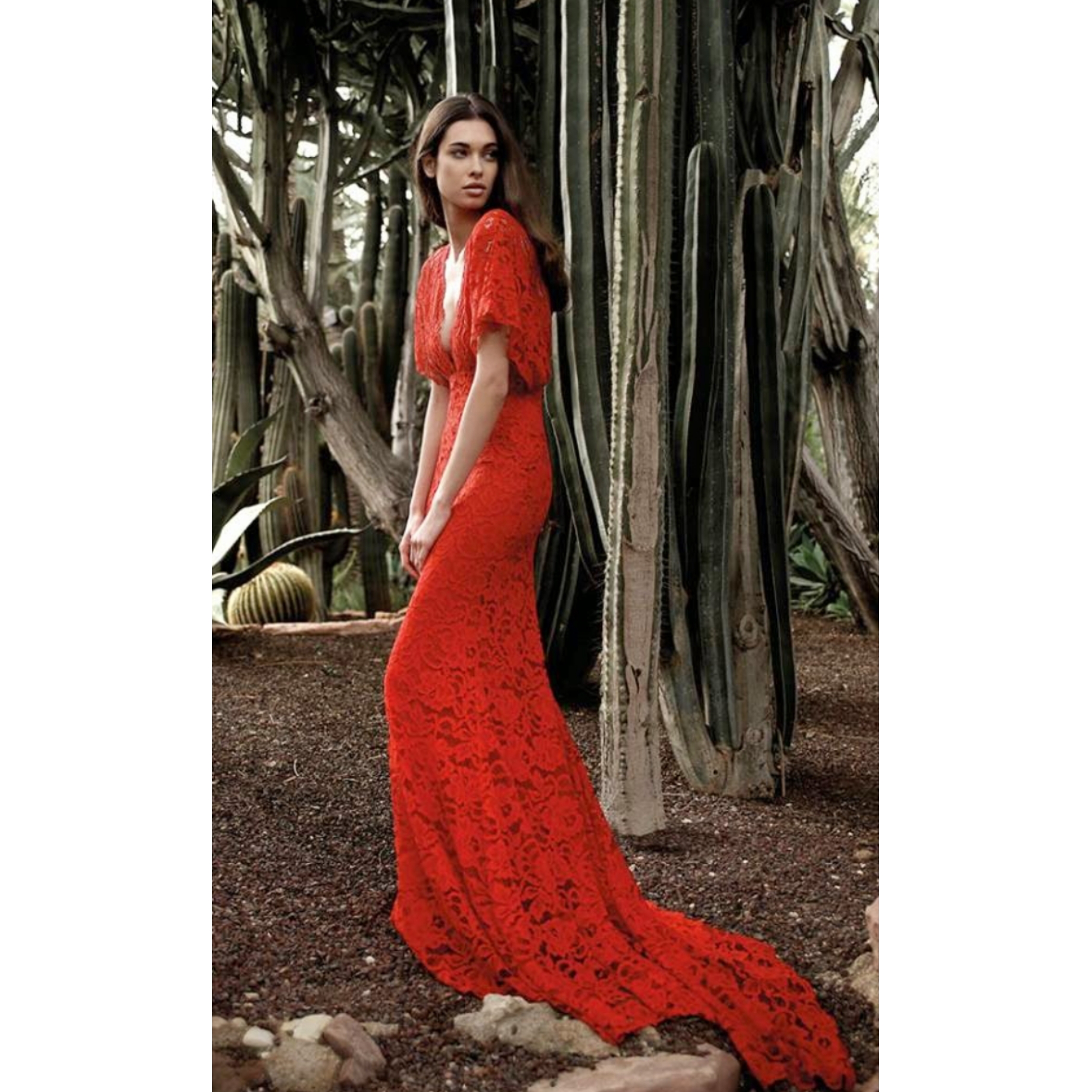 VESTIDO ENCAJE Etxart and panno