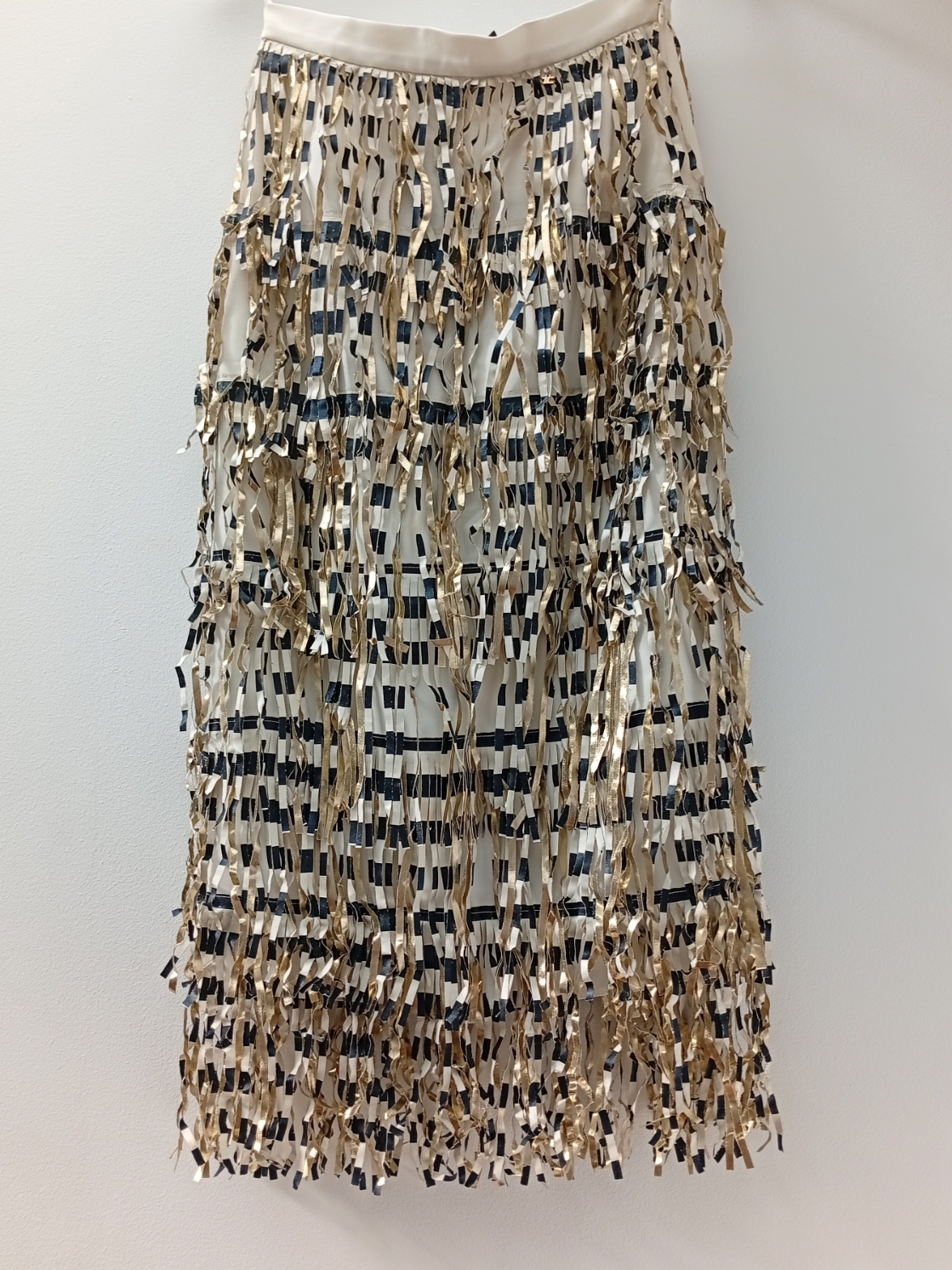 FALDA MIDI FLECOS Elisabetta Franchi — foto 1 de 4