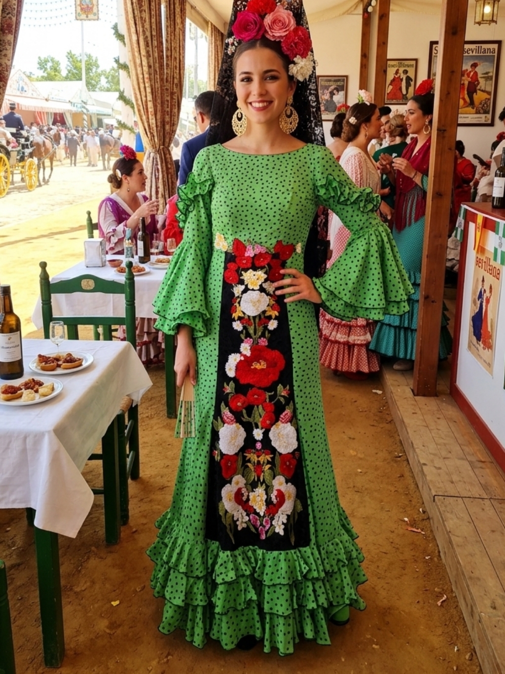 VESTIDO FLAMENCA Manuela Macías — foto 1 de 6