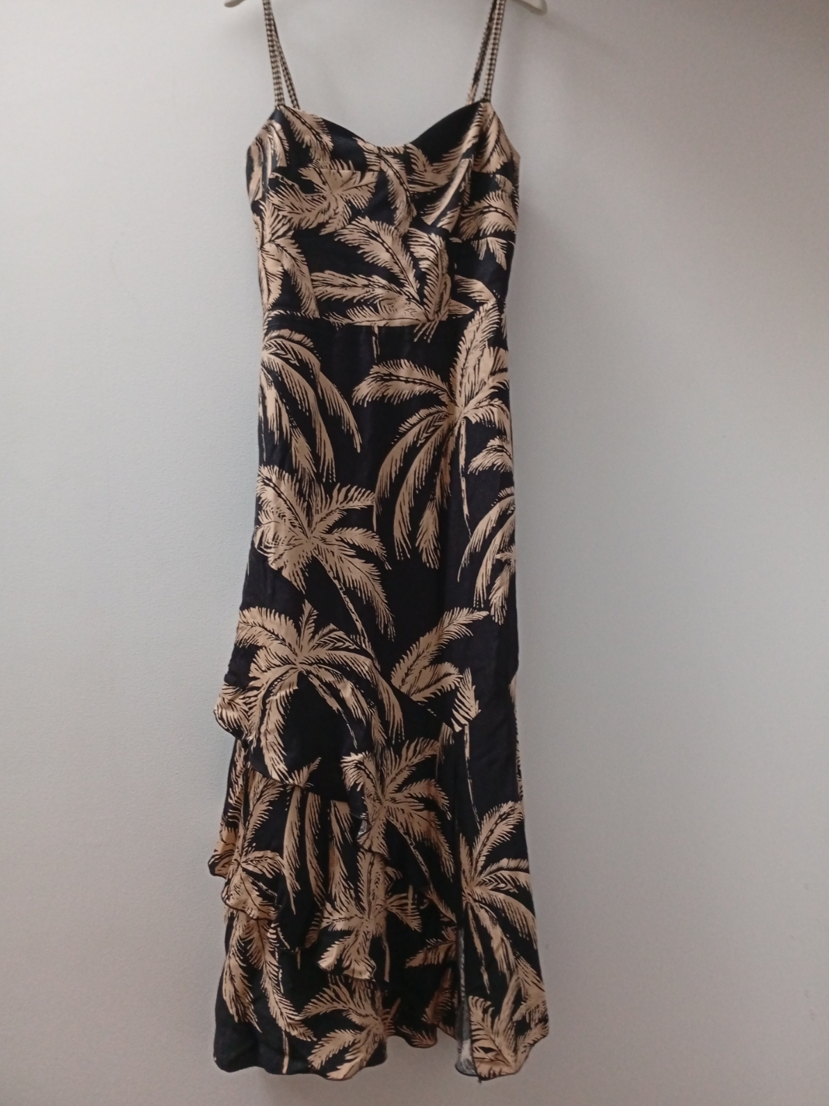 Vestido y chal palmeras Miphai — foto 3 de 6