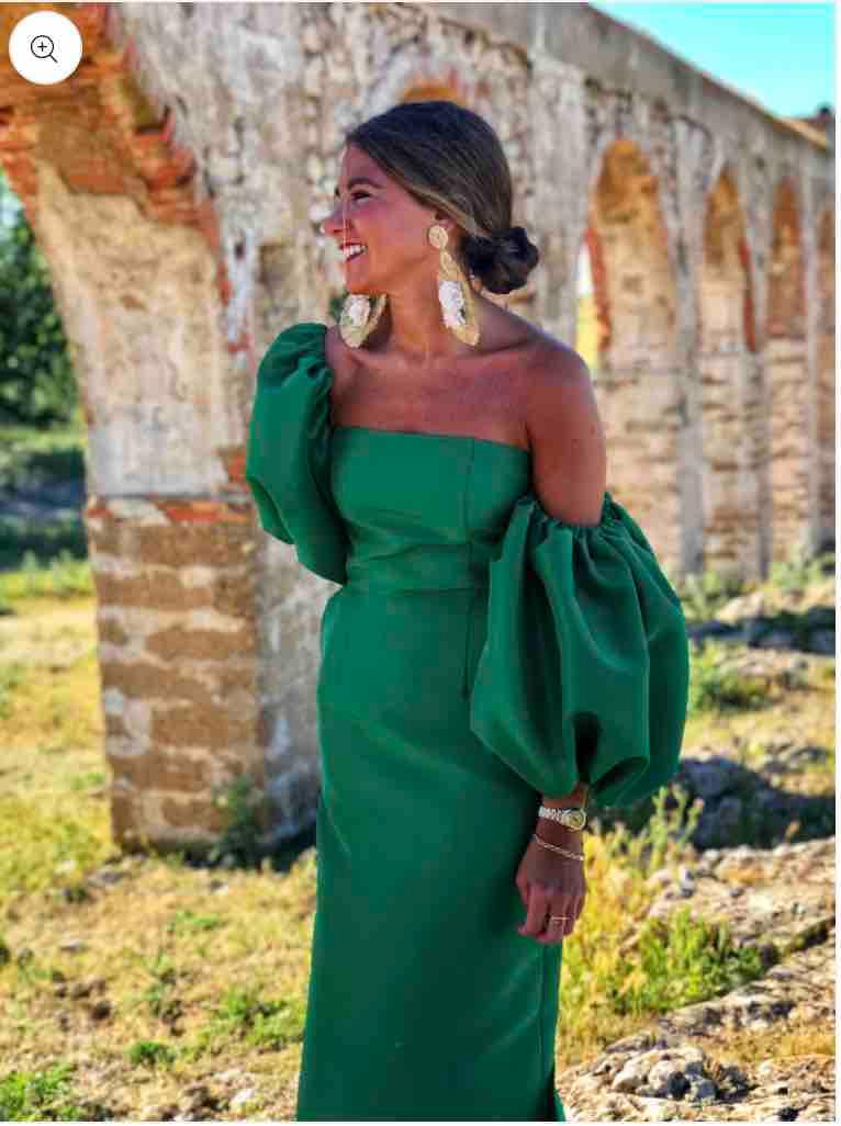 Vestido verde Mannit