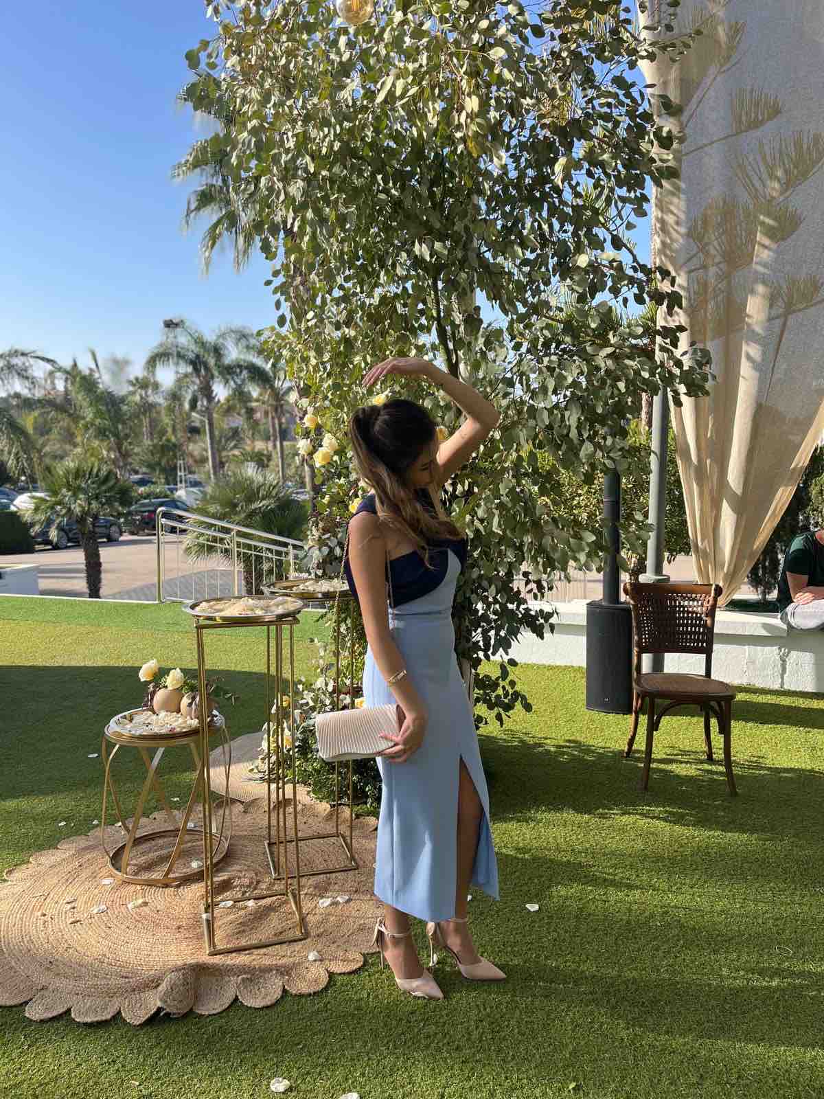 Vestido Mady Azul Violeta Vergara — foto 2 de 6