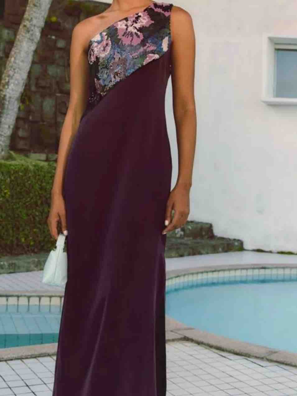 Vestido Lady Pipa morado, talla S, en alquiler — foto 1 de 2