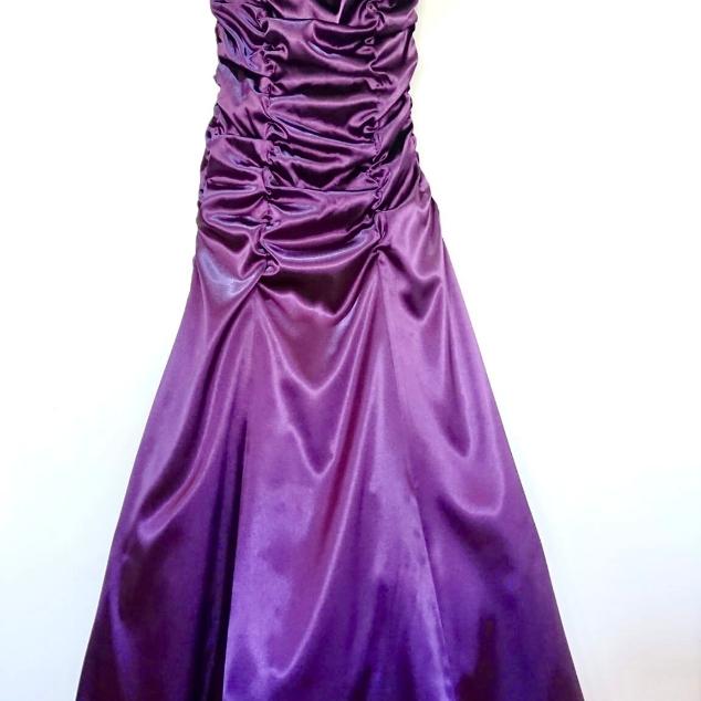 Vestido largo morado El Corte Inglés — foto 1 de 6