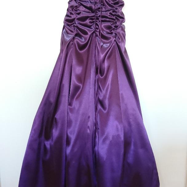 Vestido largo morado El Corte Inglés — foto 2 de 6
