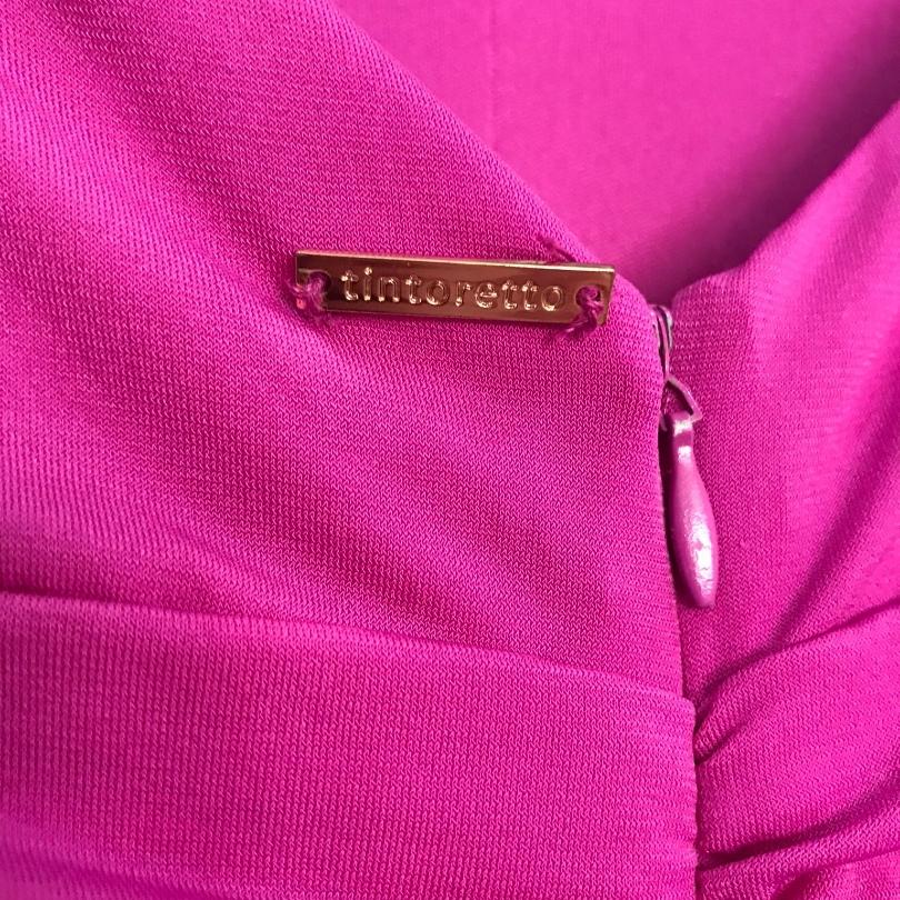vestido fucsia Tintoretto — foto 4 de 4