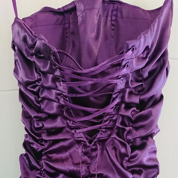 Vestido largo morado El Corte Inglés — foto 5 de 6