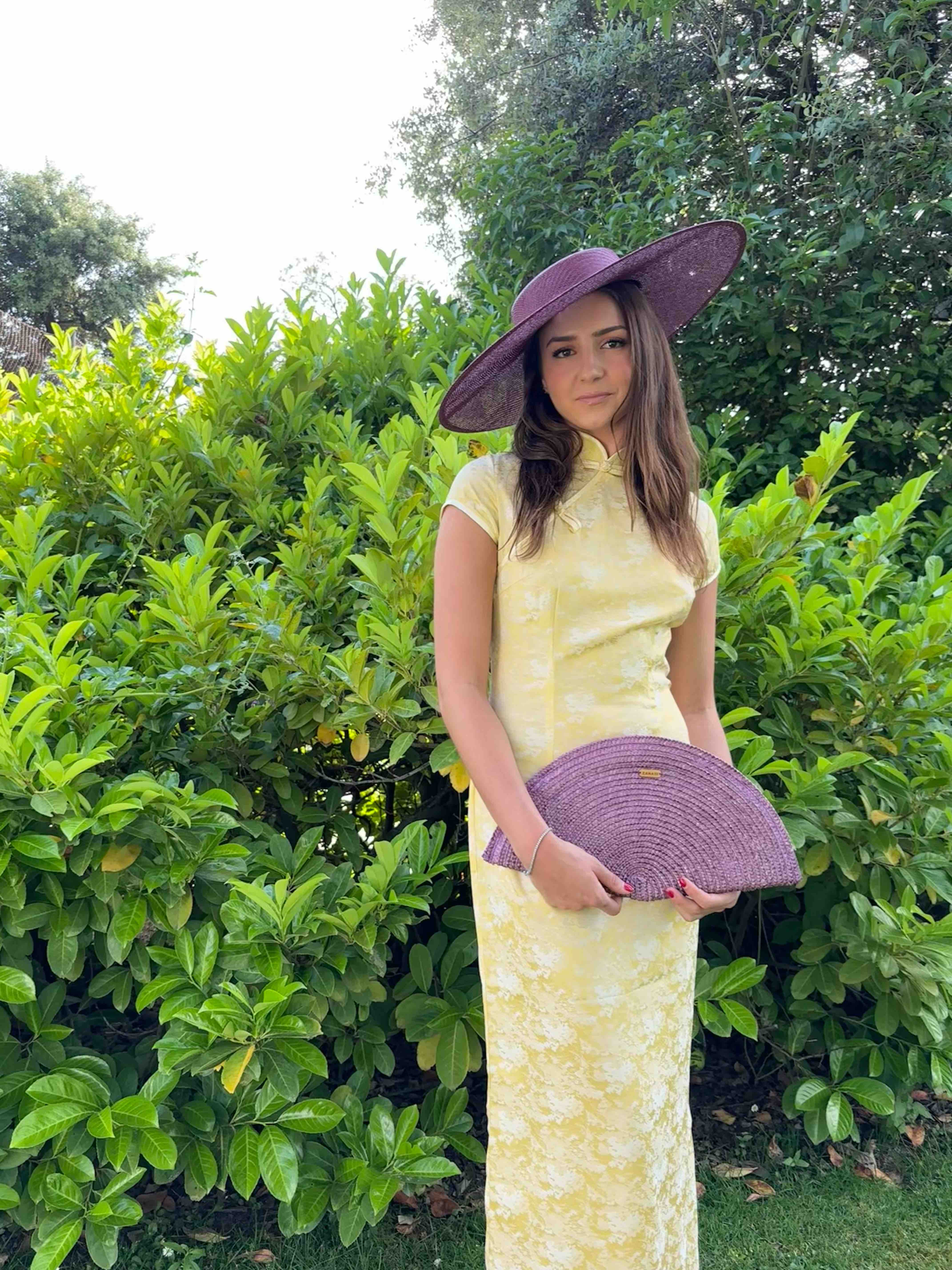 Vestido qipao golden grace amarillo CANALA COLLECTION — foto 5 de 6
