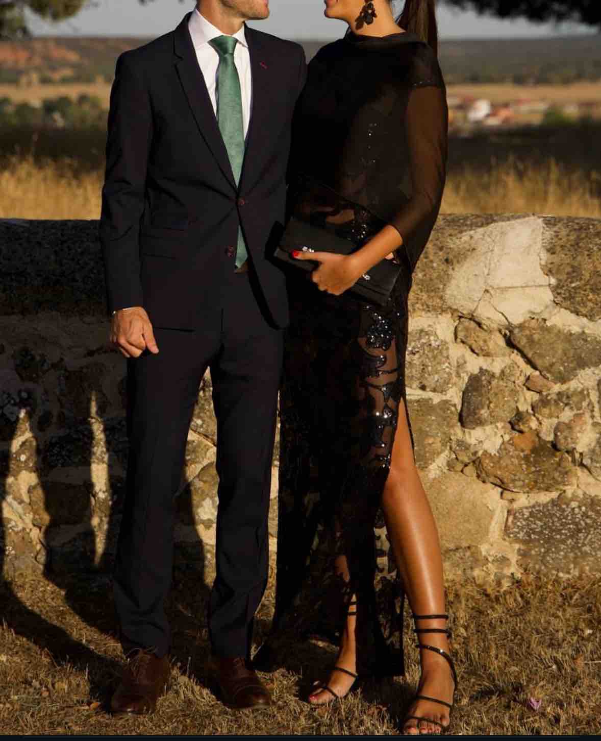 Vestido negro transparencias LiuJo Liu Jo — foto 3 de 5