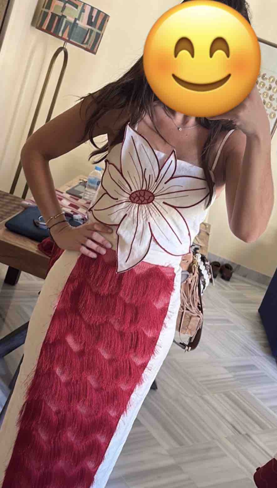 Conjunto top y falda Panambi