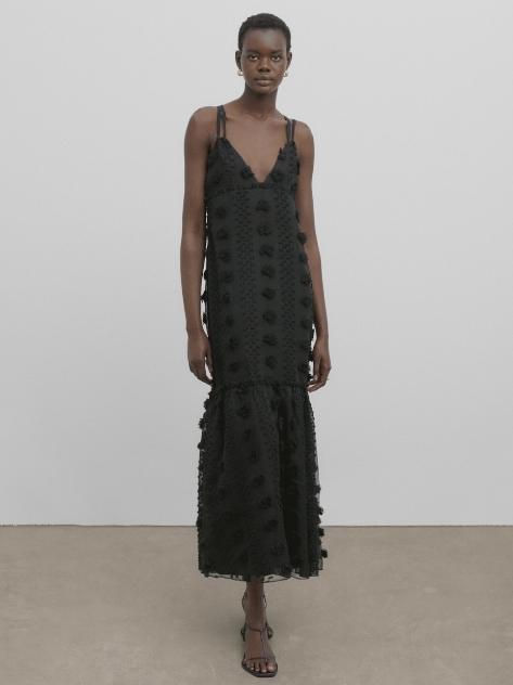 Vestido Largo Massimo Dutti Studio — foto 1 de 4