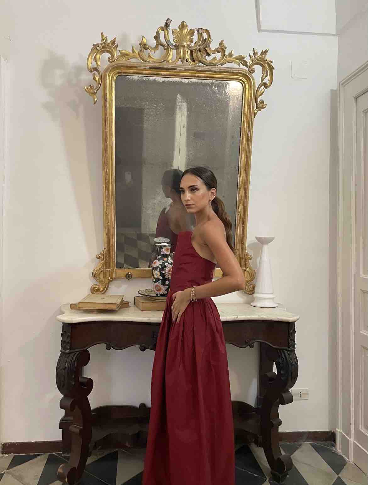 Vestido de tafetan Rental Mode — foto 3 de 3