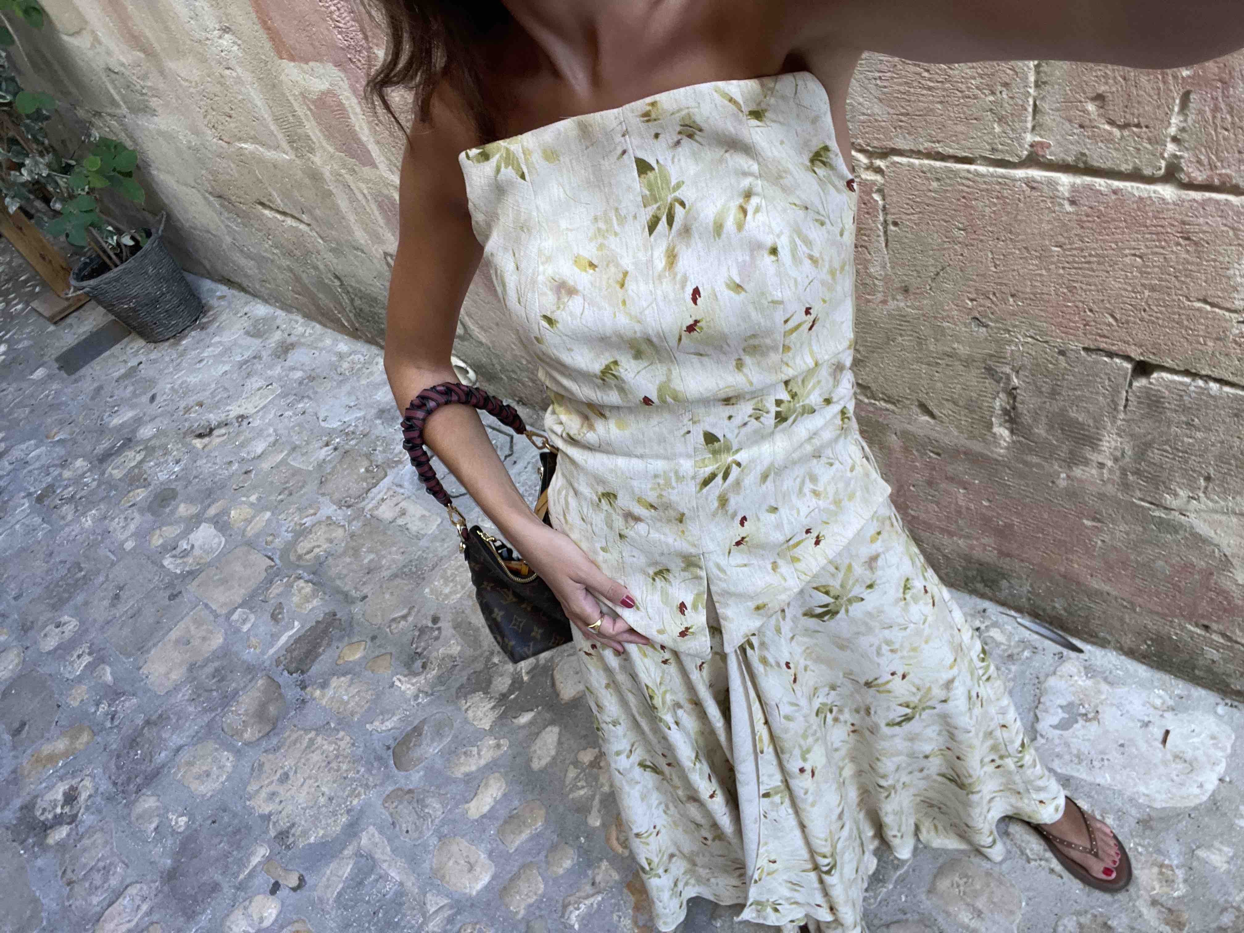 Conjunto top bustier + falda Rental Mode — foto 3 de 6