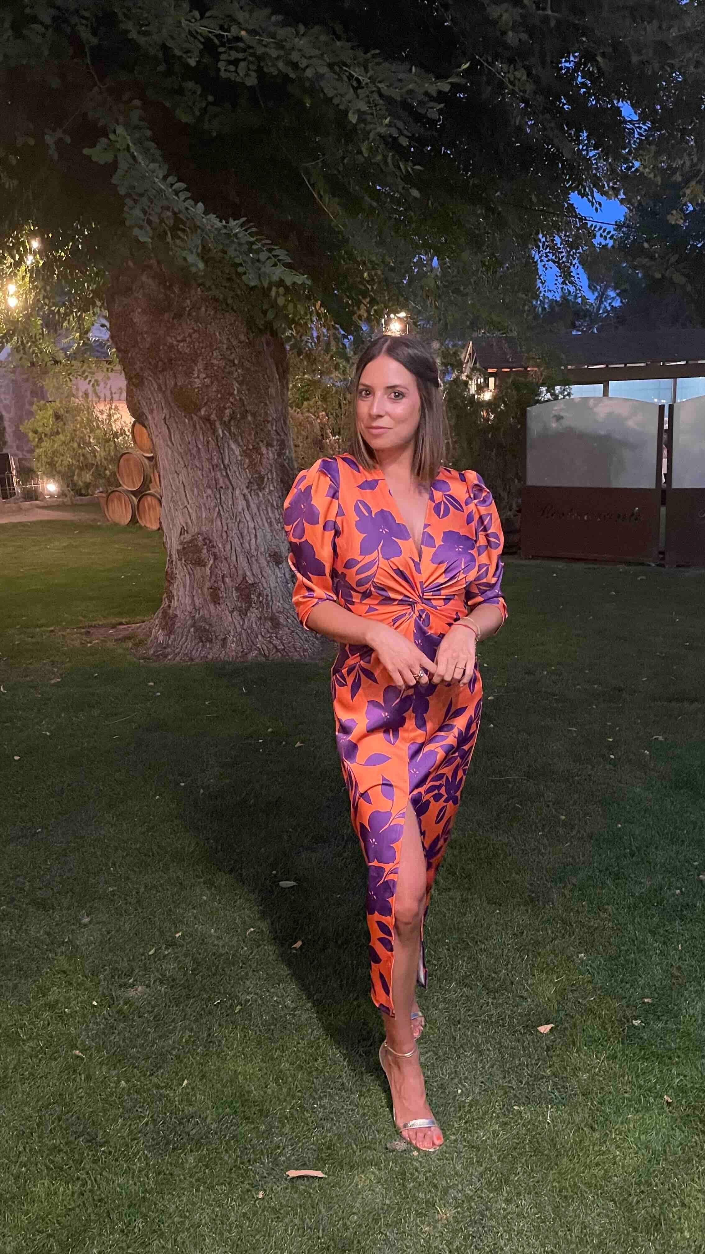 Vestido estampado floral Lagaam Laagam