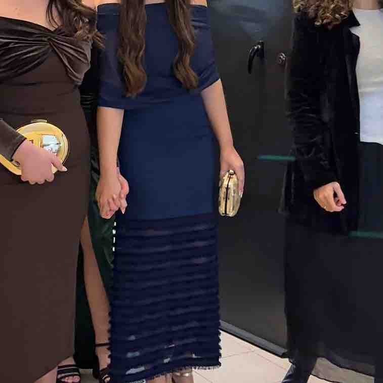 Vestido Cardié azul, talla S — foto 1 de 2