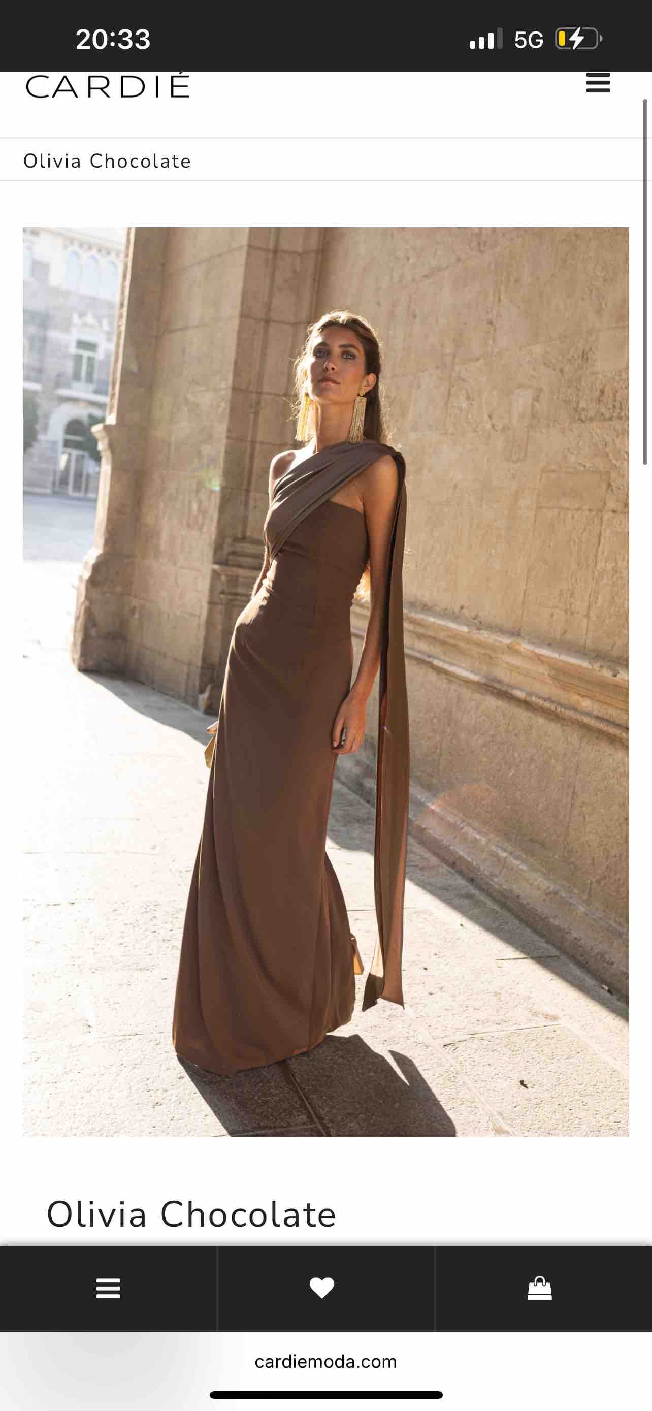 Vestido invitada Cardié — foto 2 de 3