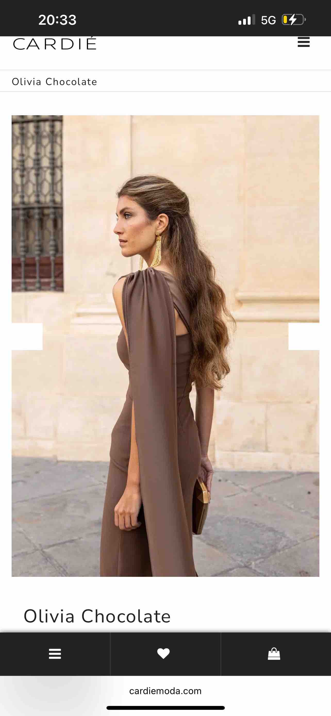 Vestido invitada Cardié — foto 3 de 3