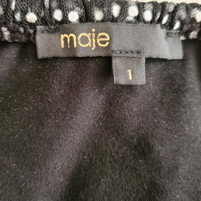 Maje vestido off the shoulder — foto 3 de 5