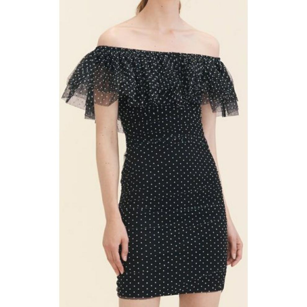 Maje vestido off the shoulder — foto 5 de 5