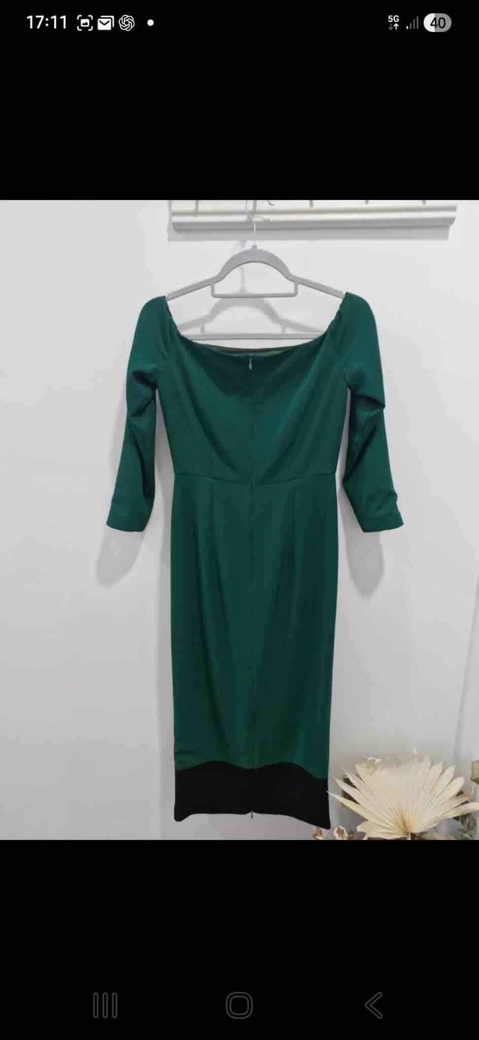 Vestido verde Victoria Collection by Vicky Martín Victoria Coleccion — foto 2 de 6