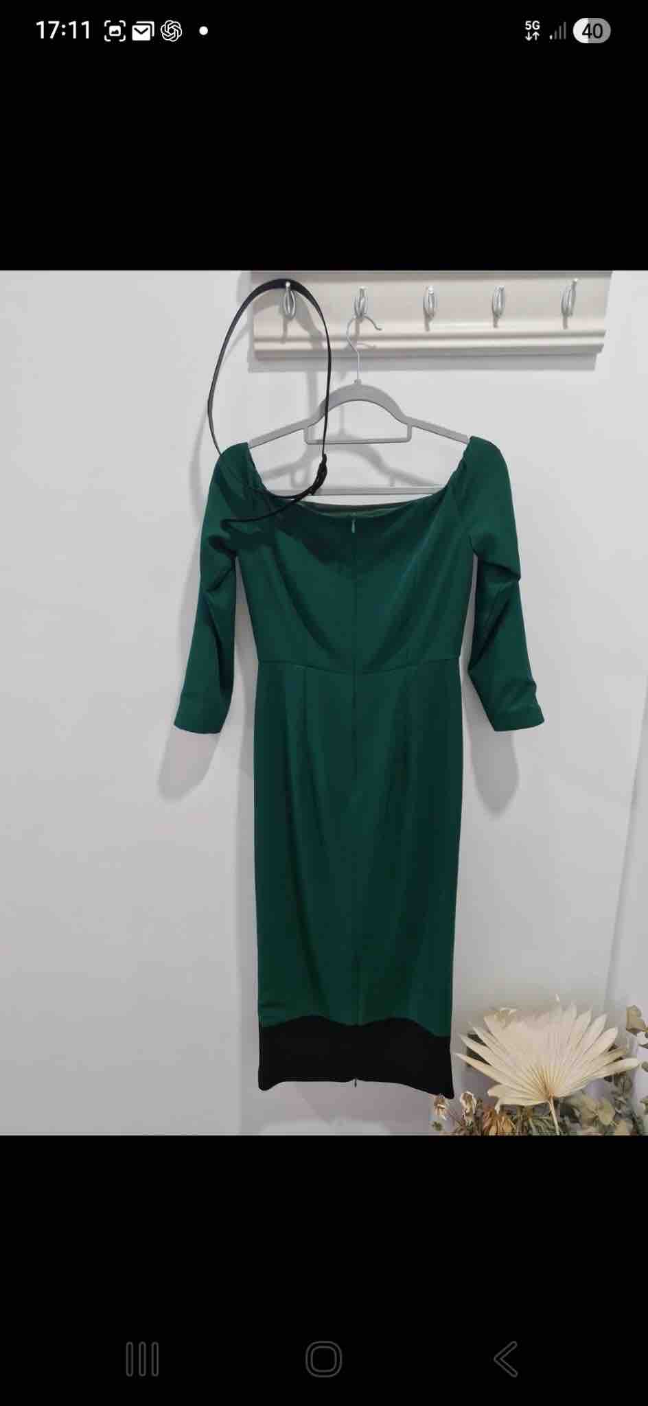 Vestido verde Victoria Collection by Vicky Martín Victoria Coleccion — foto 3 de 6