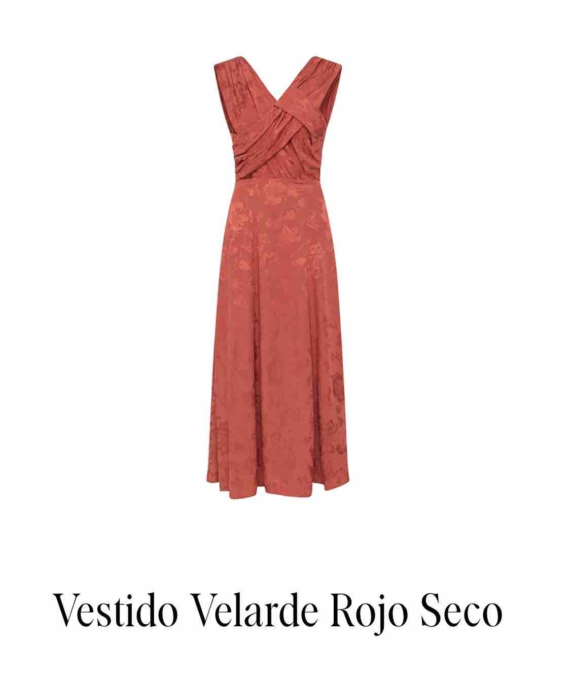 Vestido Velarde Rojo seco Mattui Collection — foto 2 de 3