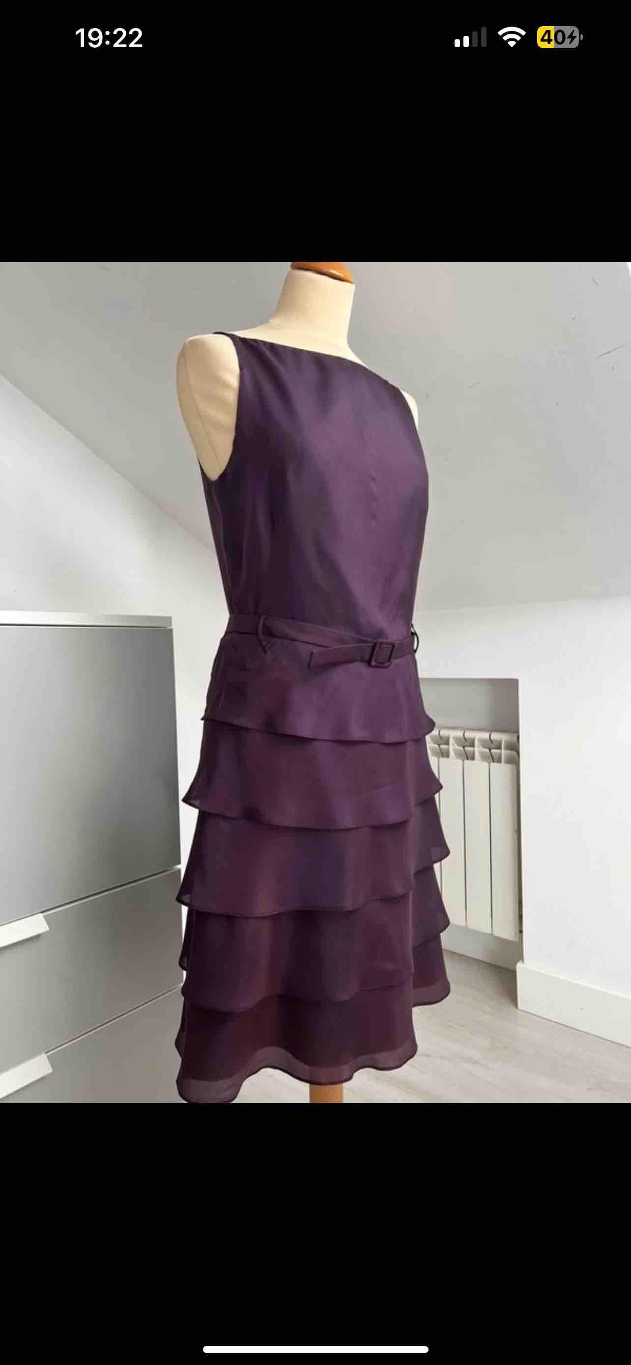 Vestido seda Hugo boss — foto 3 de 4