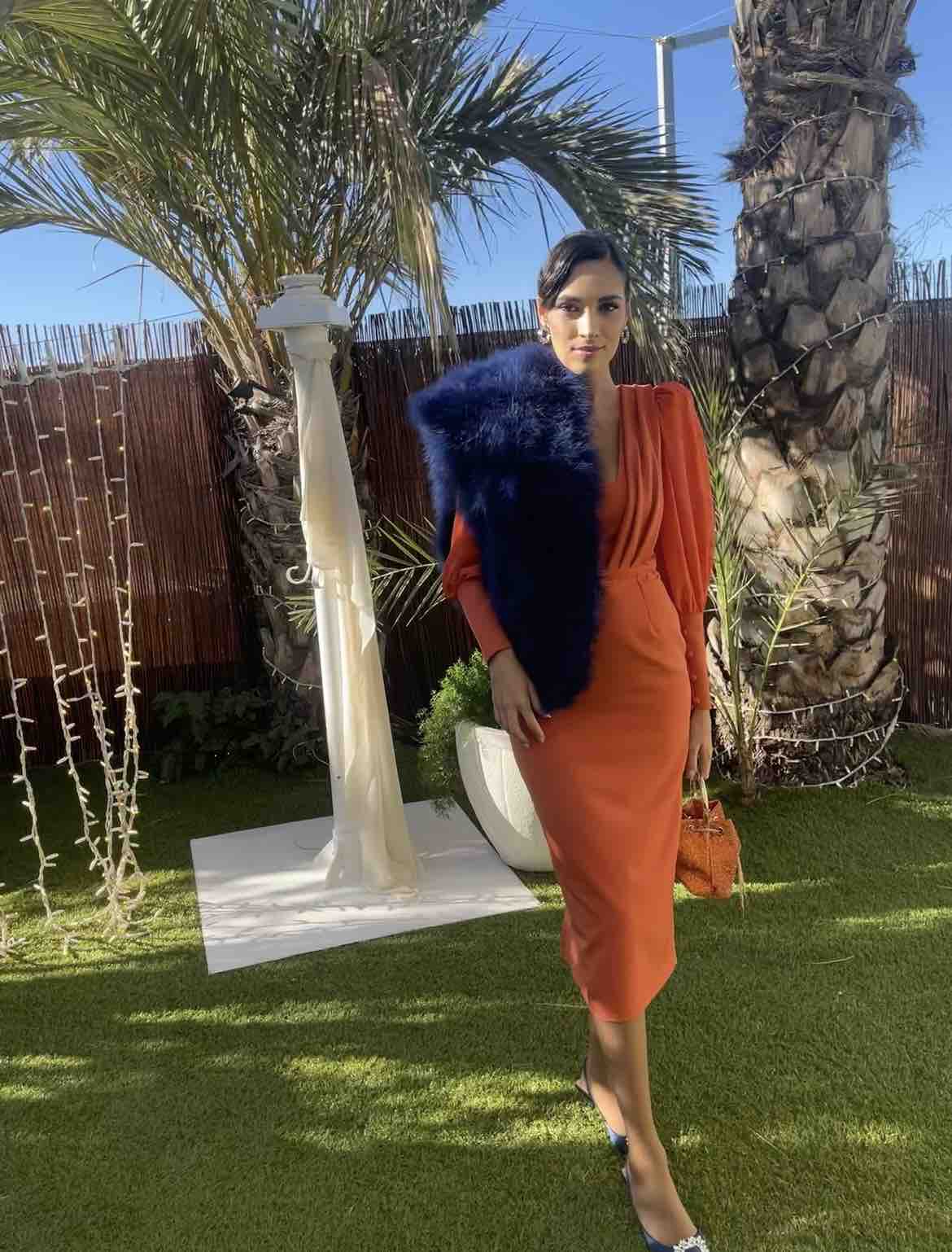 Vestido de boda color naranja Marisol Trend — foto 2 de 3
